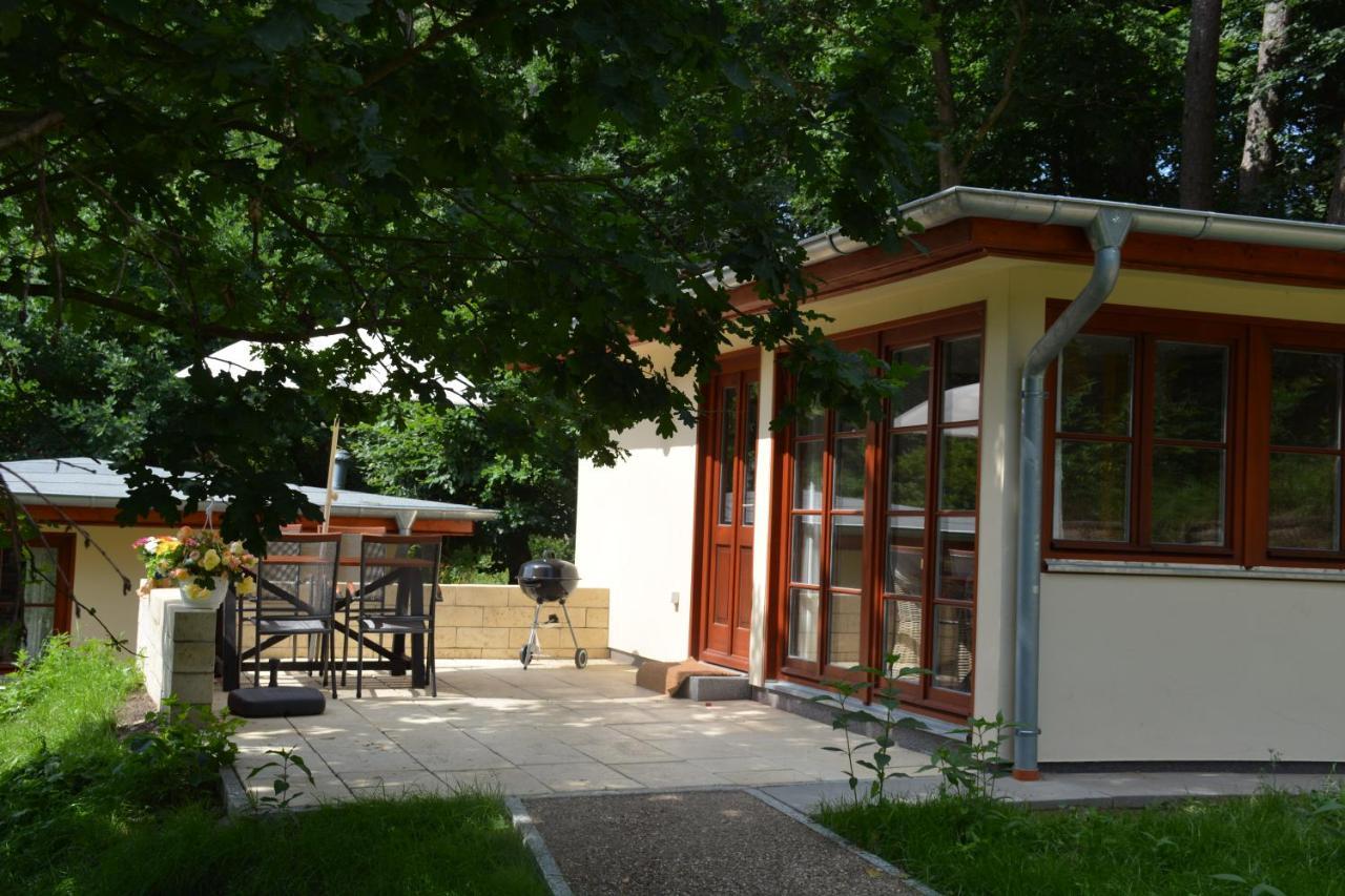 Bungalows Am Waldessaum Bei Hohenzieritz Bagian luar foto