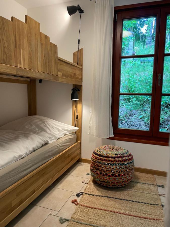 Bungalows Am Waldessaum Bei Hohenzieritz Bagian luar foto